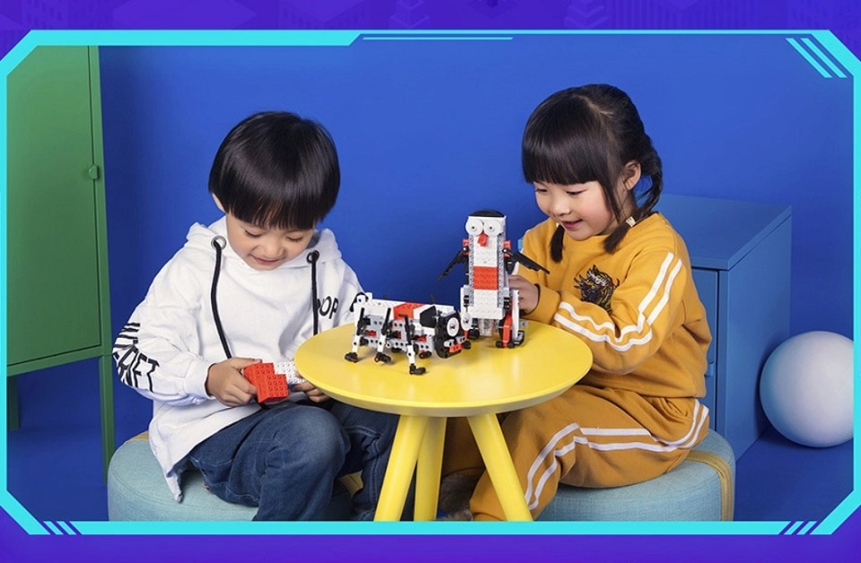 Конструктор Mitu Intelligent Building Blocks White ZNM01IQI дети собирают конструктор