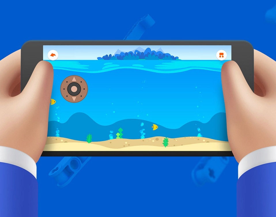 Конструктор Mitu Intelligent Building Blocks White ZNM01IQI управление через приложение