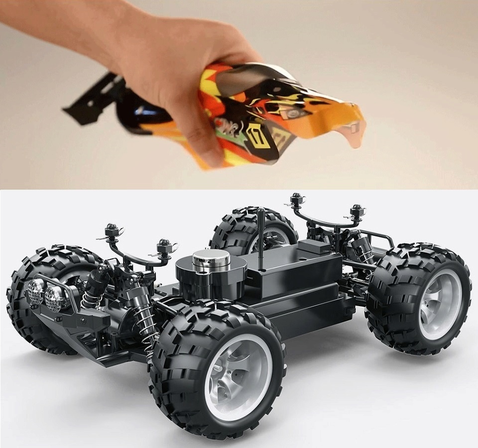 Машинка на д/у Xiaomi Run Cool Smart Speed Racing прочный корпус и съемная конструкция