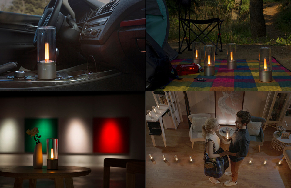 Настольная лампа Yeelight Candela встроенная батарея