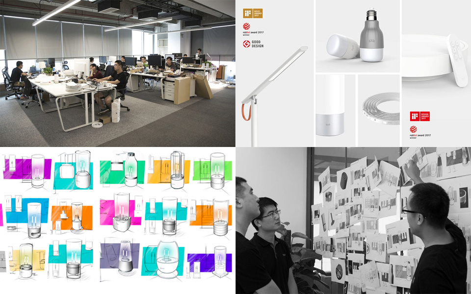 Настольная лампа Yeelight Candela дизайн